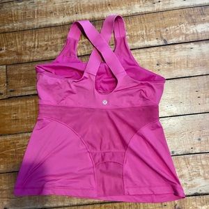 Dark Pink Lululemon Sport Tank-top - Size 10